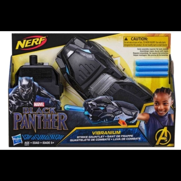 black panther nerf vibranium